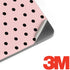 Pink and Black Polka Dots MacBook Skins