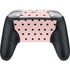 Pink and Black Polka Dots Nintendo Switch 2 (2025) Pro Controller Skin
