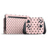 Pink and Black Polka Dots Nintendo Skins