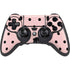 Pink and Black Polka Dots PlayStation PS4 Skins
