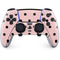 Pink and Black Polka Dots PS5 DualSense Edge Pro Controller Skin