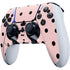 Pink and Black Polka Dots PS5 DualSense Edge Pro Controller Skin