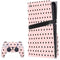 Pink and Black Polka Dots PS5 Pro Disk Bundle Skin