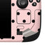 Pink and Black Polka Dots Steam Deck Handheld Gaming Computer Skin