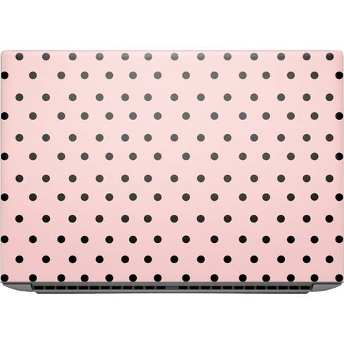 Pink and Black Polka Dots HP ZBook Fury 16 G10 Skin