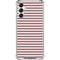Pink and Black Stripes Gabb Phone 4 Clear Case