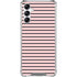 Pink and Black Stripes Gabb Phone 4 Clear Case