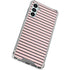 Pink and Black Stripes Gabb Phone 4 Clear Case