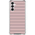 Pink and Black Stripes Galaxy A16 5G Clear Case