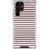 Pink and Black Stripes Galaxy S23 Ultra Clear Case