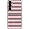 Pink and Black Stripes Galaxy S25 Skin