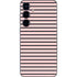 Pink and Black Stripes Galaxy S25 Skin