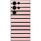 Pink and Black Stripes Galaxy S25 Ultra Skin