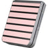 Pink and Black Stripes Galaxy Z Flip6 Skin
