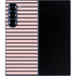 Pink and Black Stripes Galaxy Z Fold6 Skin