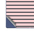 Pink and Black Stripes Galaxy Z Fold6 Skin