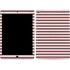 Pink and Black Stripes iPad Skins