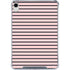 Pink and Black Stripes iPad 11th Gen (2025) Clear Case