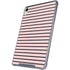 Pink and Black Stripes iPad 11th Gen (2025) Clear Case