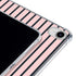 Pink and Black Stripes iPad 11th Gen (2025) Clear Case