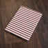 Pink and Black Stripes Apple iPad Skin