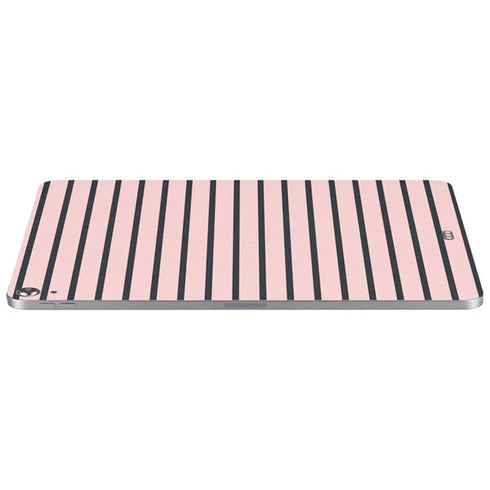 Pink and Black Stripes Apple iPad Air Skin