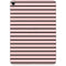 Pink and Black Stripes Apple iPad Pro Skin