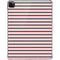 Pink and Black Stripes iPad Pro 11in (2024) Clear Case