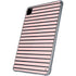 Pink and Black Stripes iPad Pro 11in (2024) Clear Case