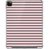 Pink and Black Stripes iPad Cases