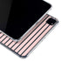 Pink and Black Stripes iPad Cases
