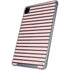 Pink and Black Stripes iPad Cases
