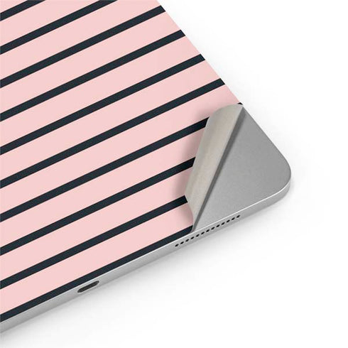 Pink and Black Stripes iPad Pro 13in M4 (2024) Skin