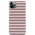 Pink and Black Stripes iPhone Cases