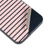 Pink and Black Stripes iPhone 15 Skin