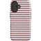 Pink and Black Stripes iPhone 16 Plus Magsafe Impact Case