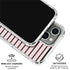 Pink and Black Stripes iPhone 16 Pro Max Clear Case