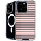 Pink and Black Stripes iPhone 16 Pro Max MagSafe Case
