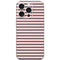 Pink and Black Stripes iPhone 16 Pro Skin