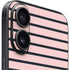 Pink and Black Stripes iPhone 16 Skin
