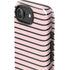 Pink and Black Stripes iPhone 16e Impact Case