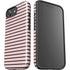 Pink and Black Stripes iPhone 16e Impact Case