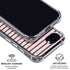 Pink and Black Stripes iPhone 16e MagSafe Case