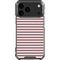 Pink and Black Stripes iPhone 18 Pro Max Clear Case