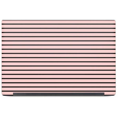 Pink and Black Stripes Dell Latitude Skin