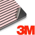 Pink and Black Stripes Apple MacBook Air Skin