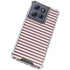 Pink and Black Stripes Moto G 5G (2025) Clear Case