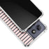 Pink and Black Stripes Moto G 5G (2025) Clear Case