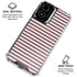 Pink and Black Stripes Moto G Power 5G (2024) Clear Case