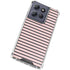 Pink and Black Stripes Moto G Stylus 5G (2025) Clear Case